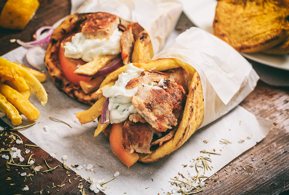 Souvlaki and gyros
